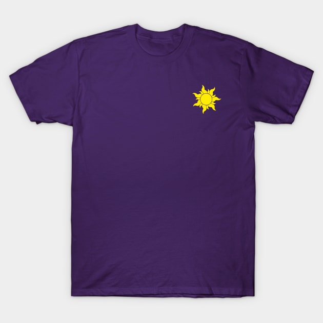 Tangled Sun (Small) T-Shirt by MickeysCloset